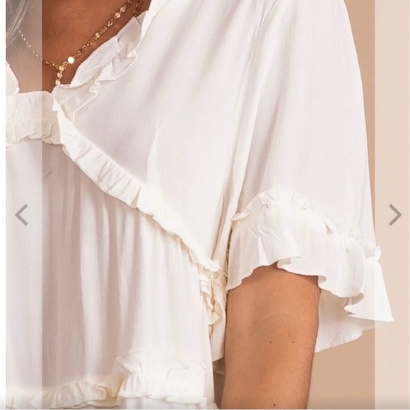 Oddy Ruffle Dress. Size L. - Picture 4 of 7